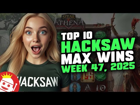 🔥 TOP 10 HACKSAW GAMING MAX WINS OF WEEK 47 / 2025 | REAL PLAYER WINS
