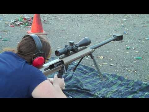 Barrett M99 Accuracy Test (Snow Wolf)