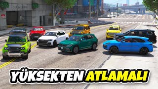 Büyük 4x4 Arabalar Yüksekten Atlamalı Sağlamlık Testinde  GTA 5