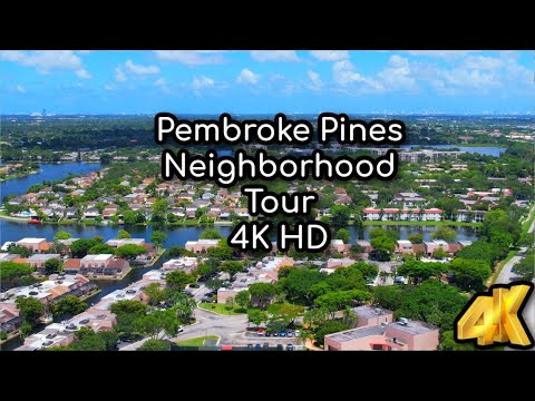 Pembroke Pines in 4K | Broward County | Florida | Neighborhood Tour