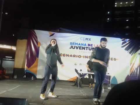 SEMANA DE LAS JUVENTUDES 2018  PRESENTA A :  MAX CHINASKY  FT LOS CHOTGUN  -  EL MUNDO ES MIO