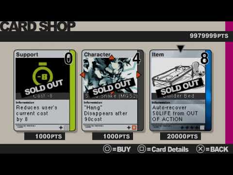 Let's Play Metal Gear Acid Episode 22 - PANSY! (Recut)