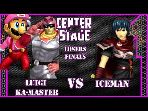 Luigi Ka-Master V Iceman - Center Stage - Melee Losers Finals