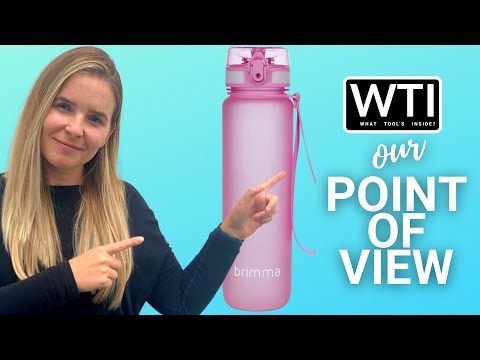 Brimma Premium Sports Water Bottle Pink - WTI product video review