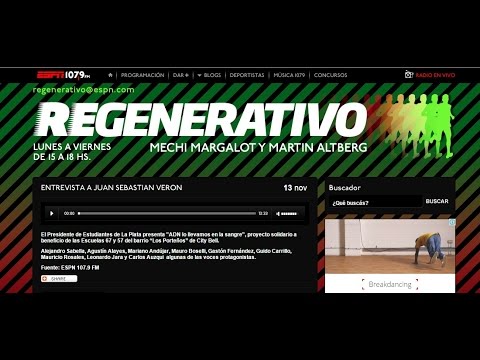 ADN, lo llevamos en la sangre (Juan Sebastián Verón - ESPN Radio)