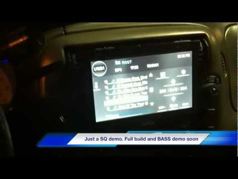 SQ Demo Build Done!! Clarion EQS746, Soundstream Tws.4s