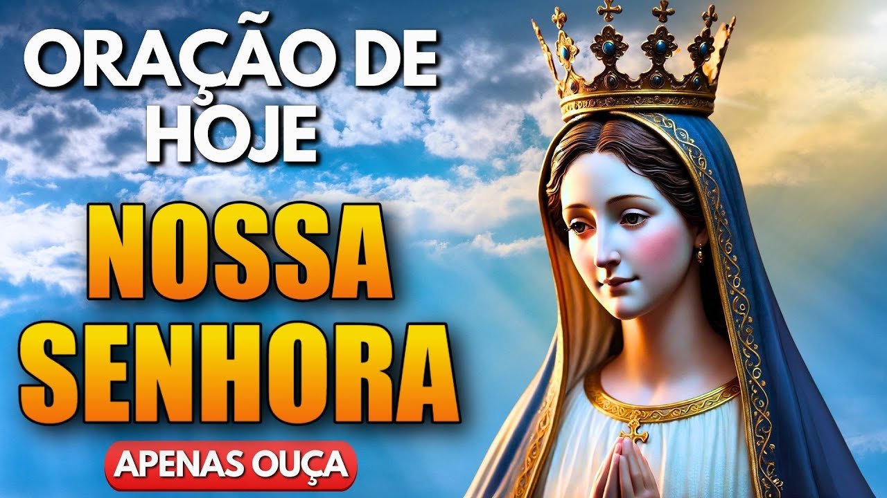 Mãe Santíssima, Eu Preciso De Um Milagre! Reze Comigo!