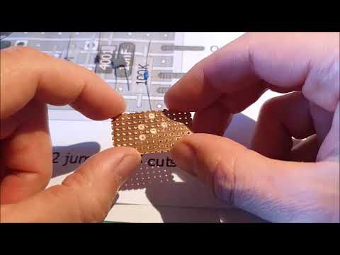 Guide to DIY Guitar Pedals - "Arrows" Pedal built on Stripboard