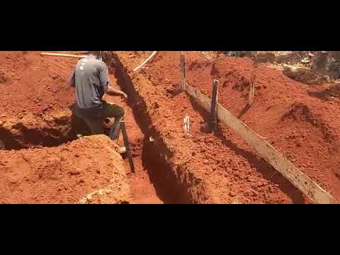 Building A Rammed Earth House - Initial Foundation