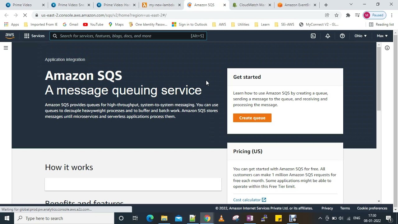 Asynchronous AWS Lambda invocation via AWS EventBridge