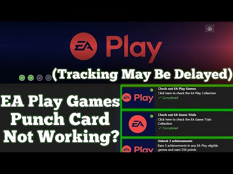 EA Play Games Punch Card (Not Working?)