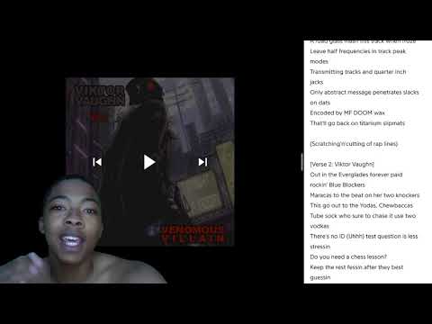 Viktor Vaughn - Pop Quiz ft. Iz Real Reaction!