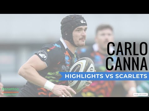Carlo Canna Highlights Vs Scarlets URC
