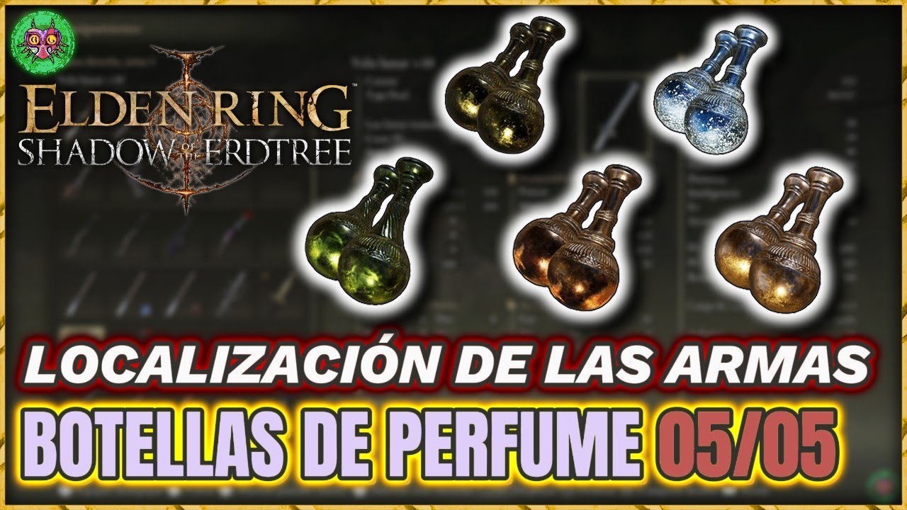 Localización TODAS las BOTELLAS DE PERFUME | Elden Ring: Shadow of the Erdtree