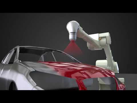 TIESSE ROBOT Kawasaki Robotics | Panoramica KJ264 - Robot Atex per la verniciatura