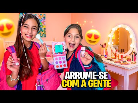 Get ready with us for a day of school! The year is almost over.