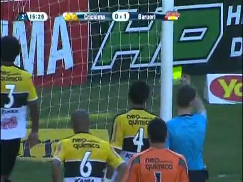 Criciúma (SC) 1 X 2 Gremio Barueri (SP) - Campeonato Brasileiro Série B 19/11/2011