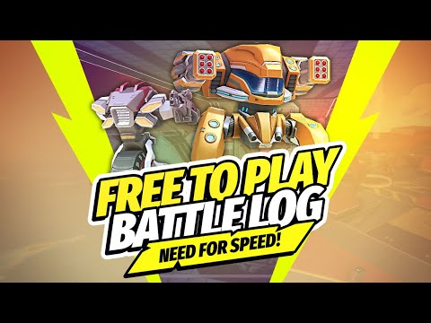 F2P Battle Log Ep3: Need for Speed | Gear Hub | Mech Arena