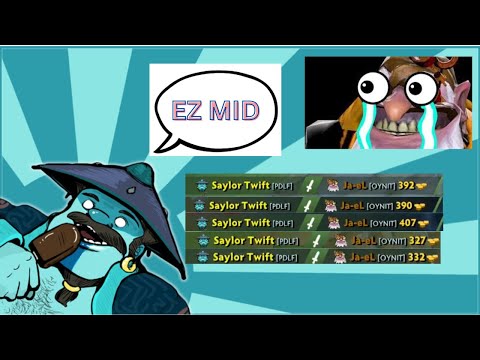This is what happens when enemy pick Sniper mid against Storm Spirit - Dota2 Storm Spirit