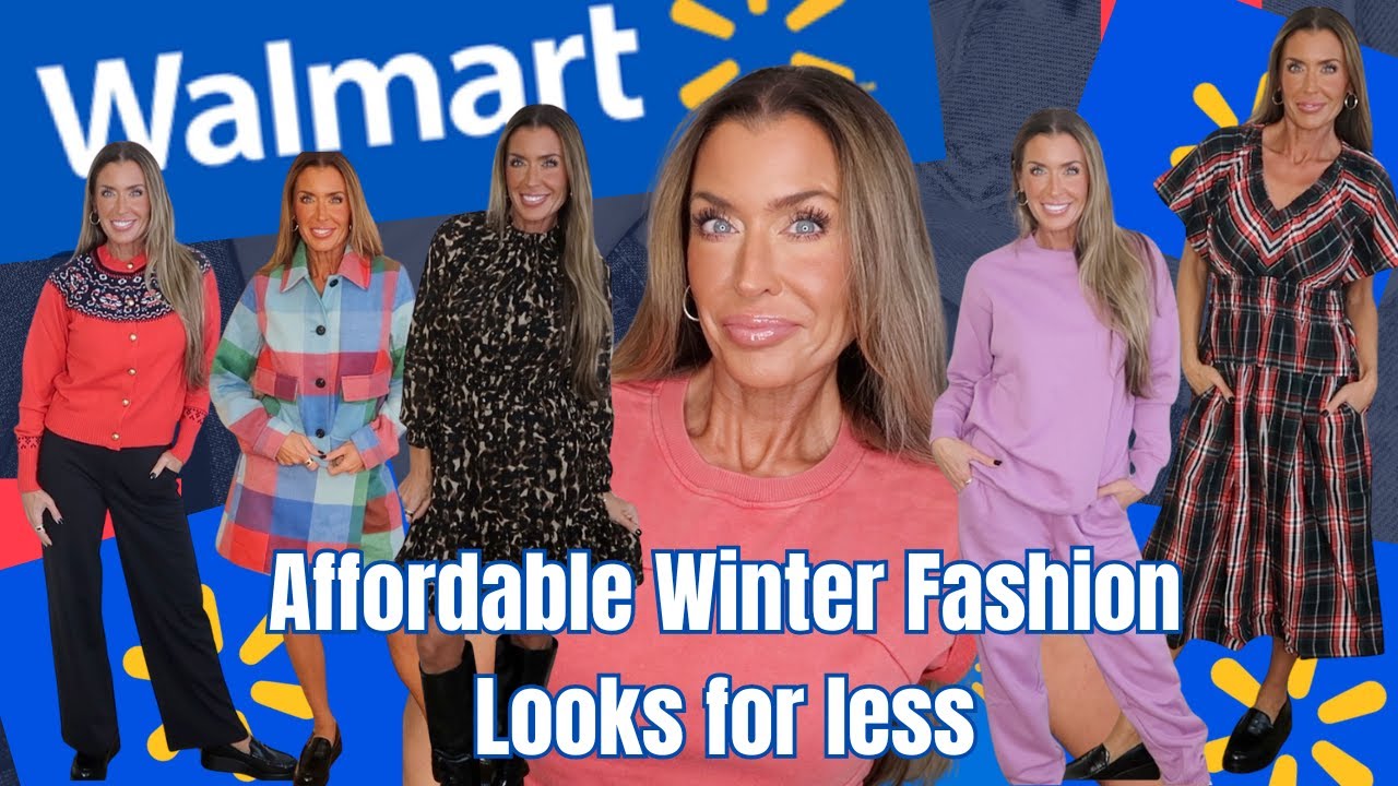 Walmart Cozy Holiday Try on Haul | Realistic and Affordable Try On Haul | Part 1