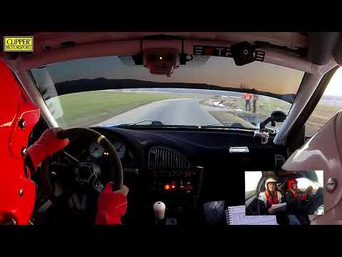 2. Rally SKARS Tarmac Masters 2018 - OS6 Męcinka - Bartek Teter/Damian Pawlik