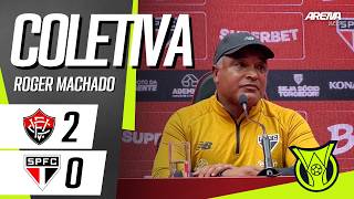 COLETIVA ROGER MACHADO | AO VIVO | Vitória x São Paulo - Brasileirão 2026