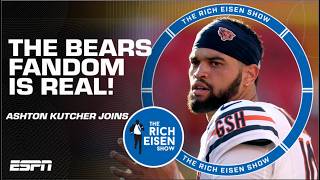 Ashton Kutcher has been thinking about these TWO THINGS 🏈 | The Rich Eisen Show