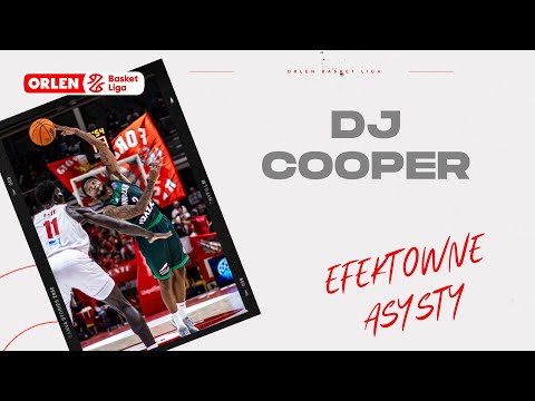 DJ Cooper - efektowne asysty w Zielonej Górze #ORLENBasketLiga #PLKPL