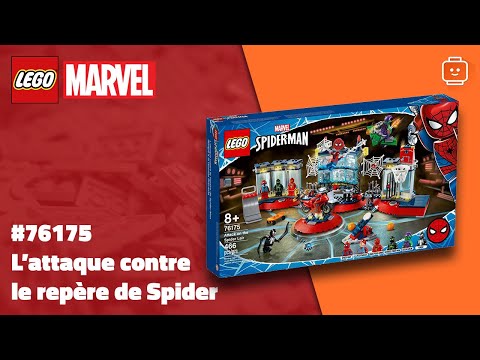 Vidéo LEGO Marvel 76175 : L'attaque contre le repaire de Spider