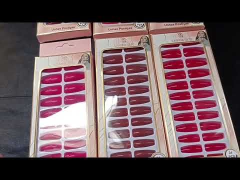 UNHA POSTIÇA BAILARINA SABRINA SATO COM 24 UN