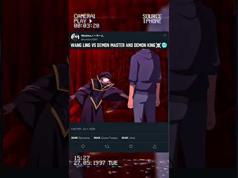 wang ling vs demon king☠️🥶||The Daily Life of Immortal King