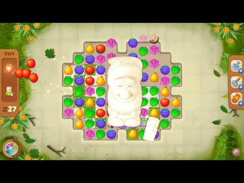2164  Gardenscapes Hard Level  Прохождение Игры