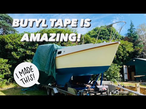 Installing Some Deck Hardware On My Sailboat! Sailing Meraki | Ep.20