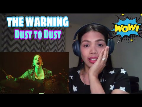 Its MyrnaG REACTS TO Dust to Dust - THE WARNING - LIVE at Lunario CDMX