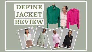 lululemon Define Jacket Comparison Review