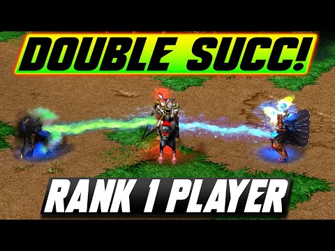 Against Rank 1 BNet Player - Double Drain - WC3 - Grubby