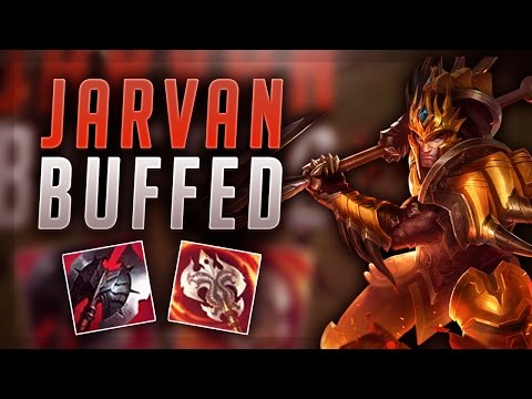 HOW BROKEN DO THESE NEW BUFFS MAKE JARVAN NOW?! FULL AD JARVAN TOP  - League of Legends Gameplay