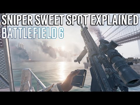 How Sniper Sweet Spot Works in Battlefield 6 *ONE SHOT RANGE*