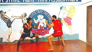 Muay Boran Technique (Hahk Kaw Aiyarh) Breaking the Divine Elephant's Neck Technique by Binu Joseph