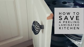 Episode 5 - How to save a peeling laminate kitchen with Kitchen Cupboard Paint in a single day fast