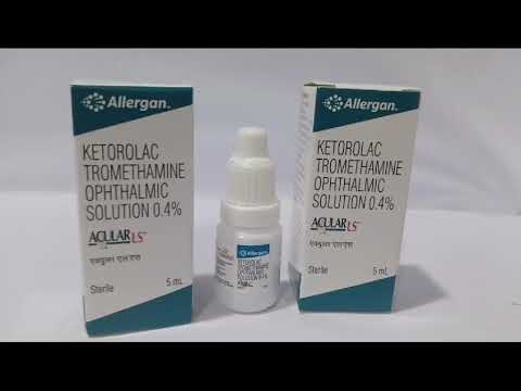Ketorolac Tromethamine Eye Drops, 5ml
