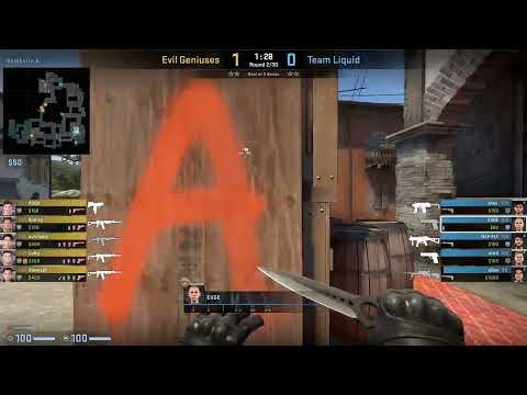CS:GO POV Demo Liquid EliGE (30/22) vs Evil Geniuses (de_inferno) @ BLAST Premier Spring 2022