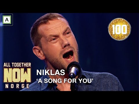 All Together Now Norge | All 100 stand up for Niklas with A Song For You by Leon Russell