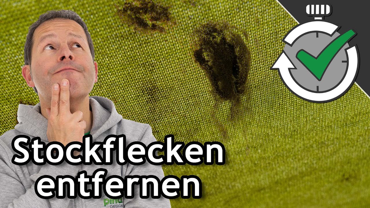 Wie entfernt man Stockflecken aus Sonnensegeln und Markisen effektiv