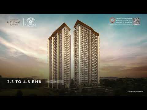 Amanora Gateway Towers II Project Tour 1