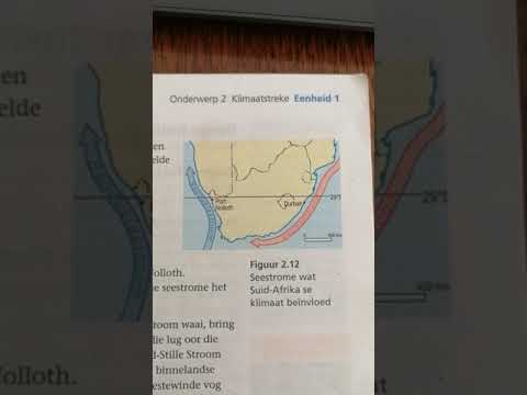 Graad 8 Geo Faktore wat temperatuur en reënval beïnvloed. Seestrome.