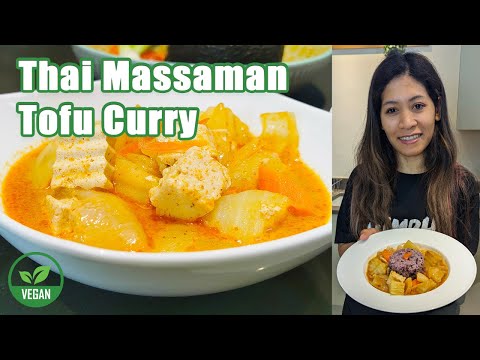 Vegan Thai Massaman Curry - Tofu Recipe