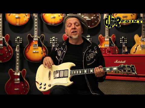 Gibson SG Custom   ex. Carlos Santana  1961 White image 25