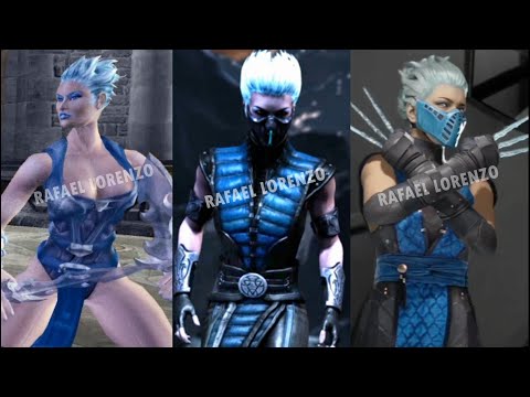 MORTAL KOMBAT FROST Evolution Skins Costumes MKDA - MK1 Mortal Kombat 1