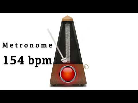 Metronome 154 bpm 🎼